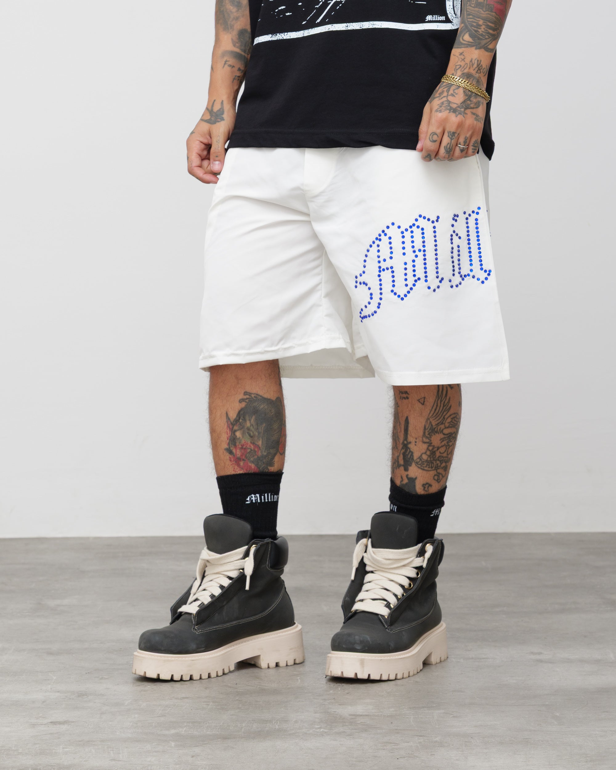 Shorts Tech Nero - Diamond Blu