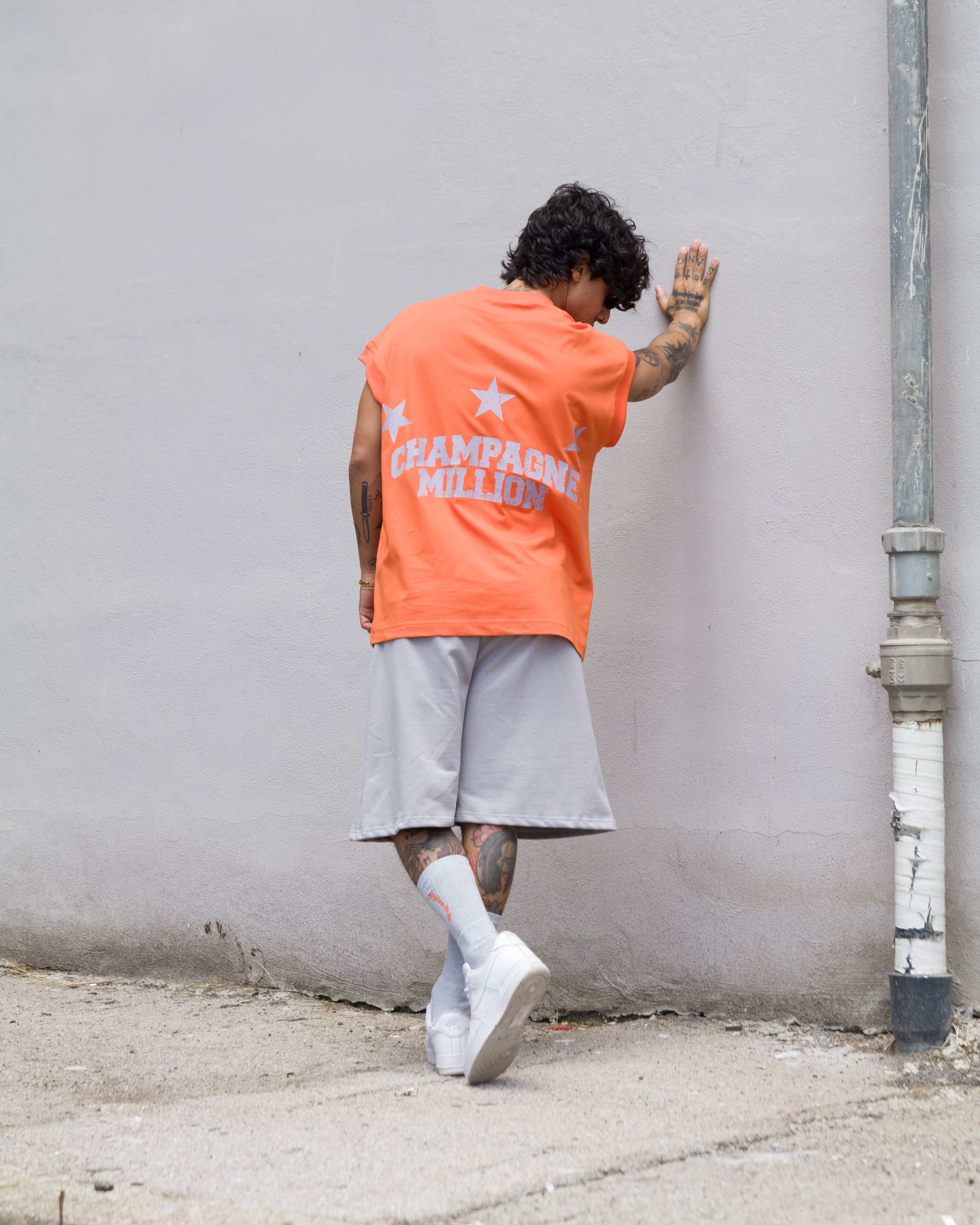T-Shirt Champagne Million - Arancio