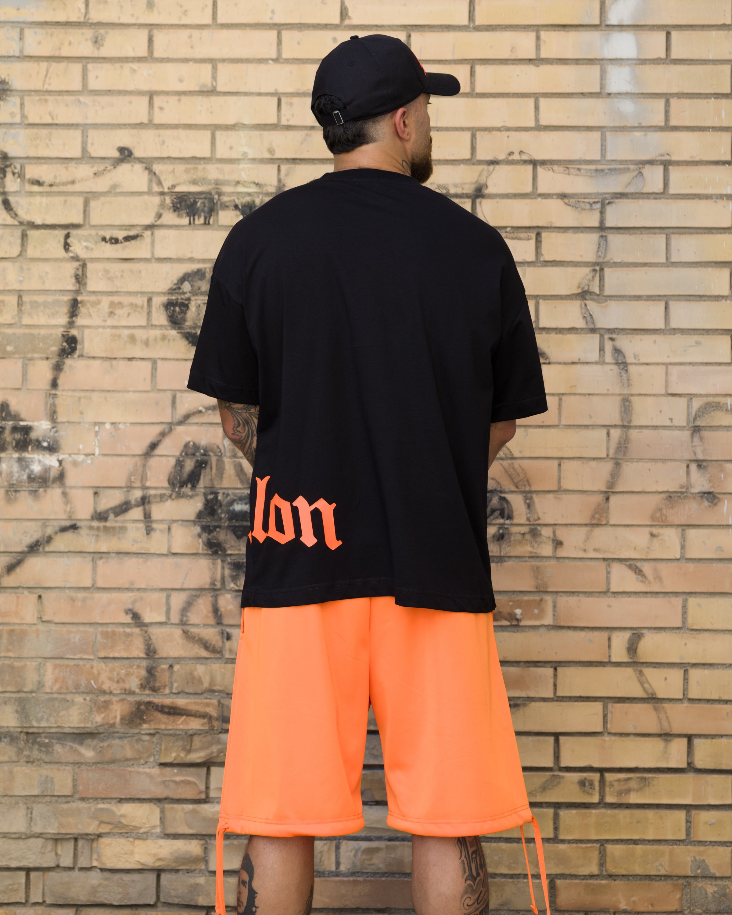 Shorts Gothiques Orange