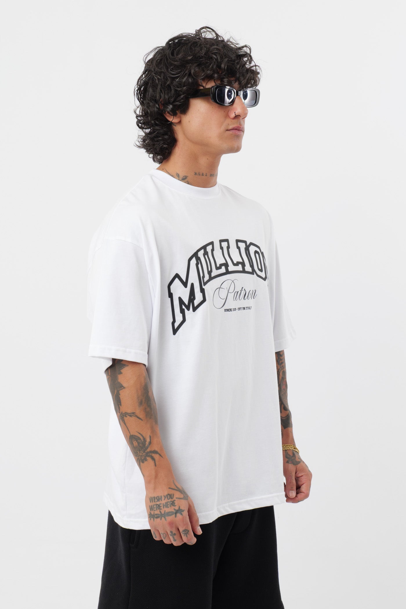 T-shirt Patron Blanche