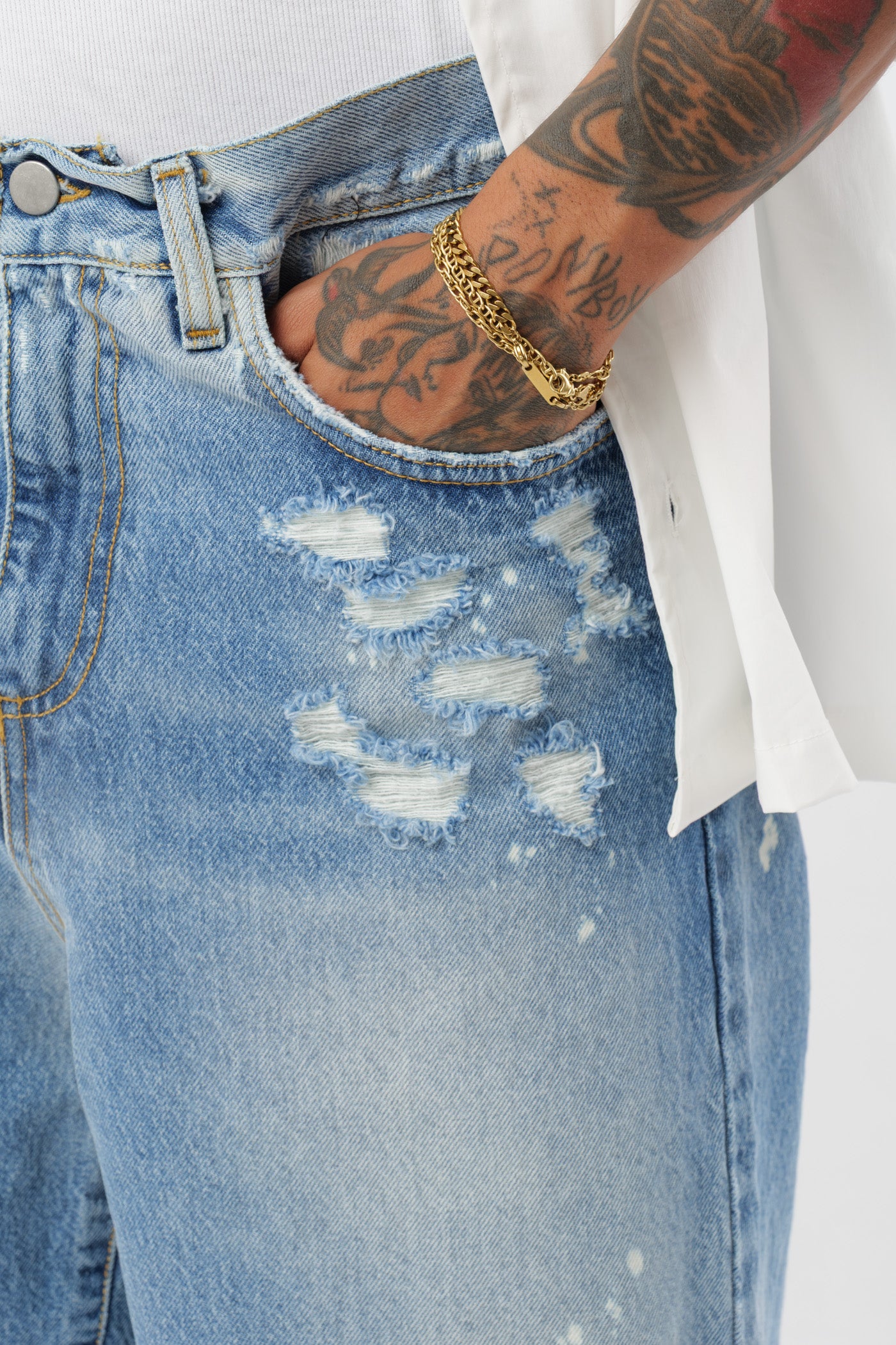 Short Baggy Bleu