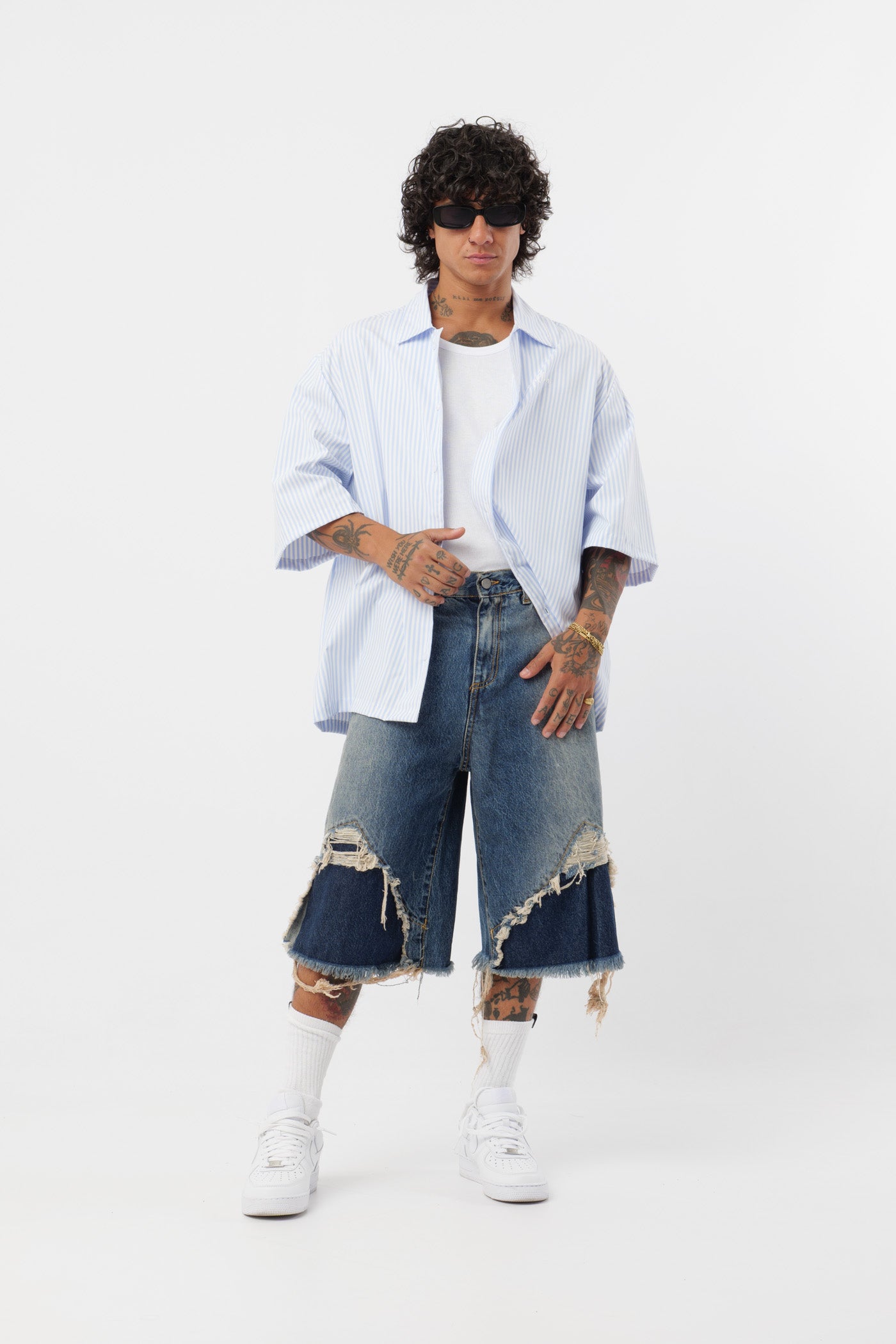 Triangle Baggy Bleu
