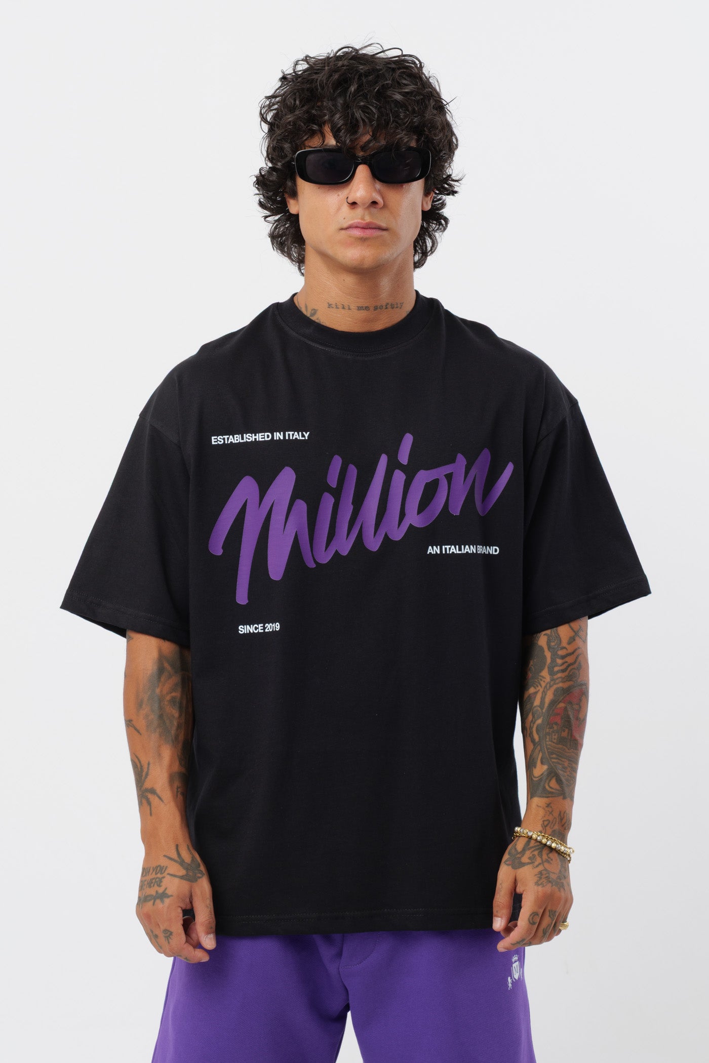 T-Shirt BabyViolet Noire