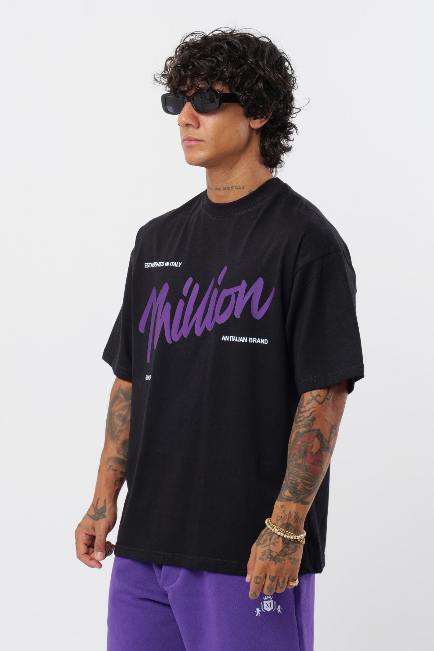 T-Shirt BabyViolet Noire