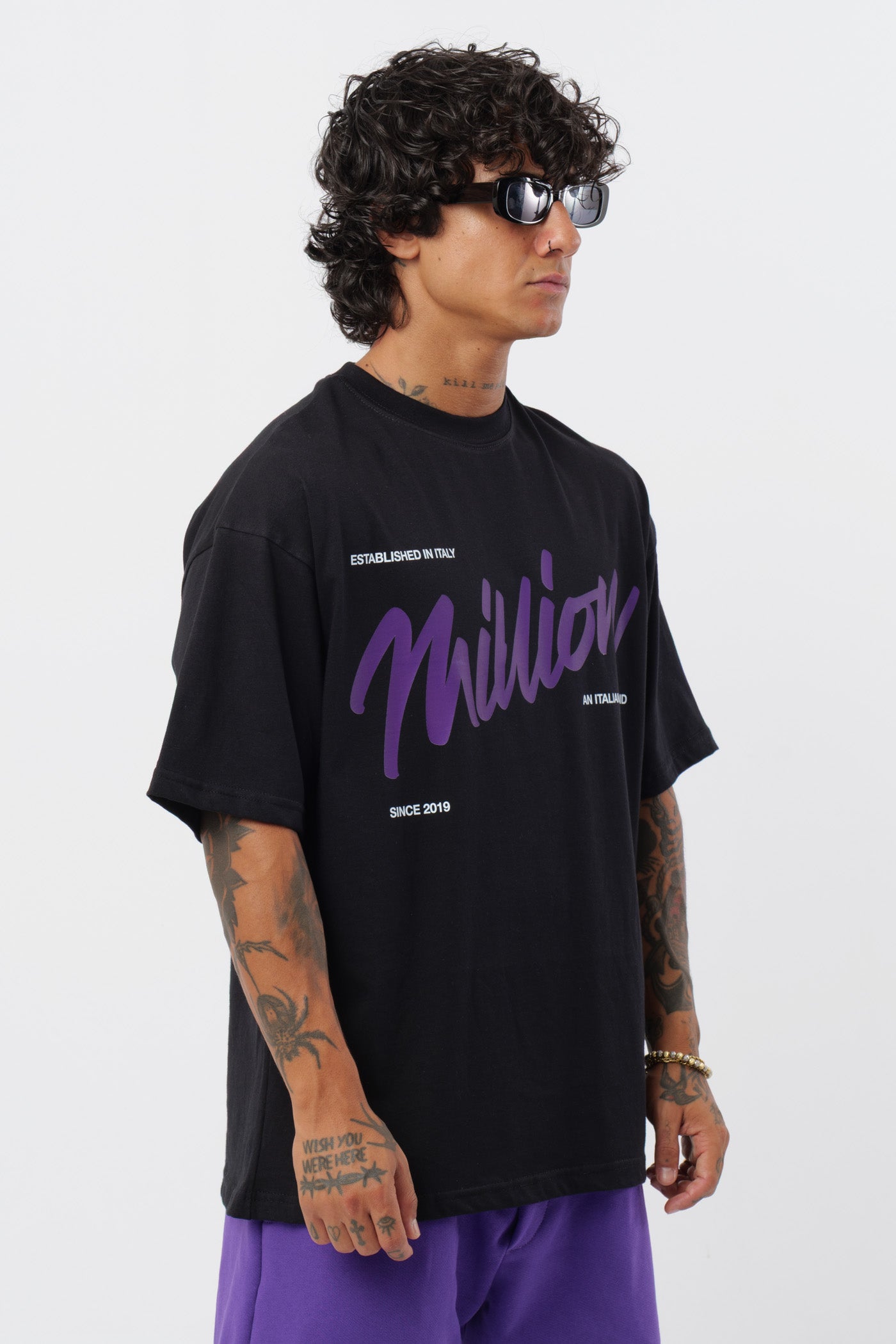 T-Shirt BabyViolet Noire