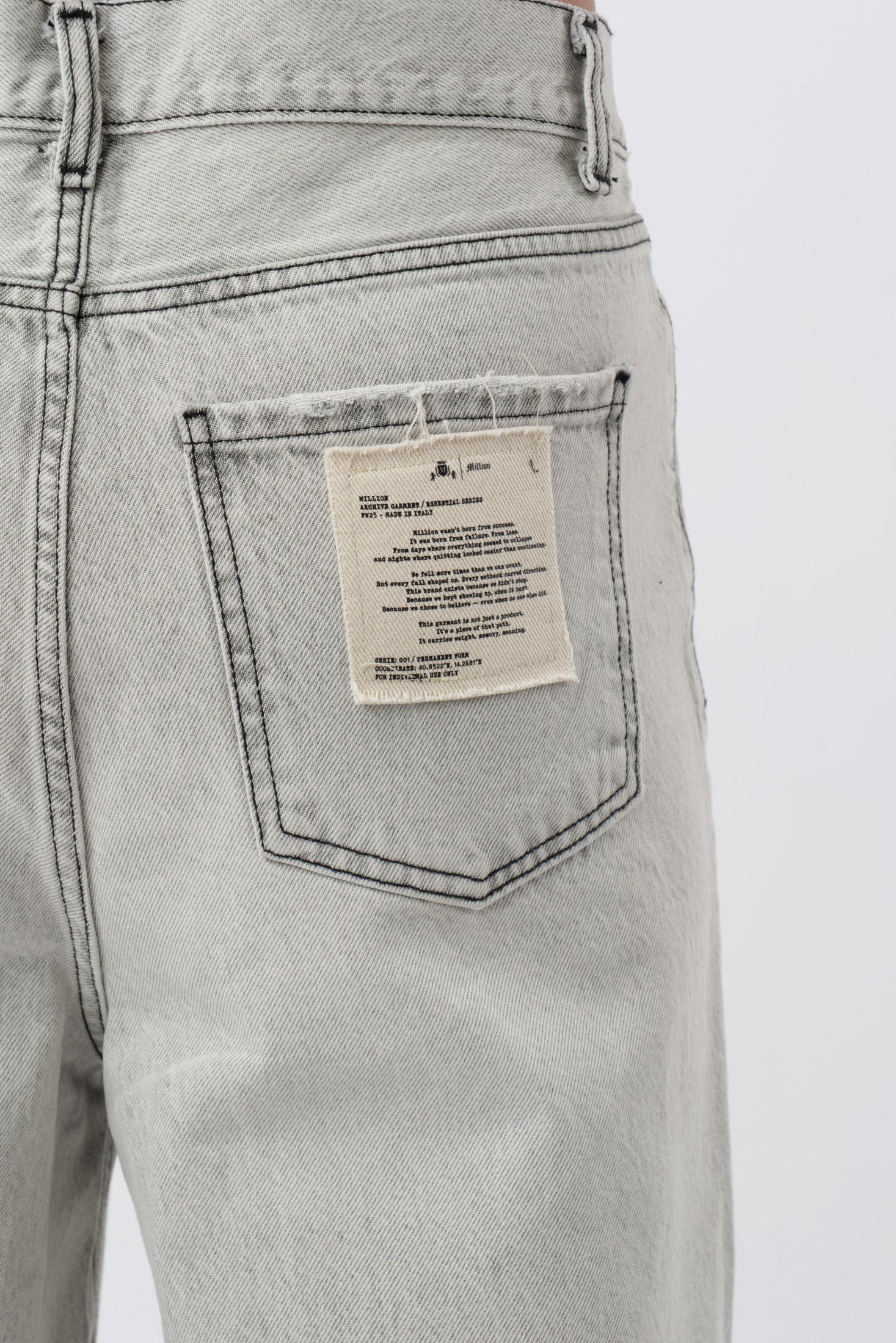 Archive Denim - Gris Clair