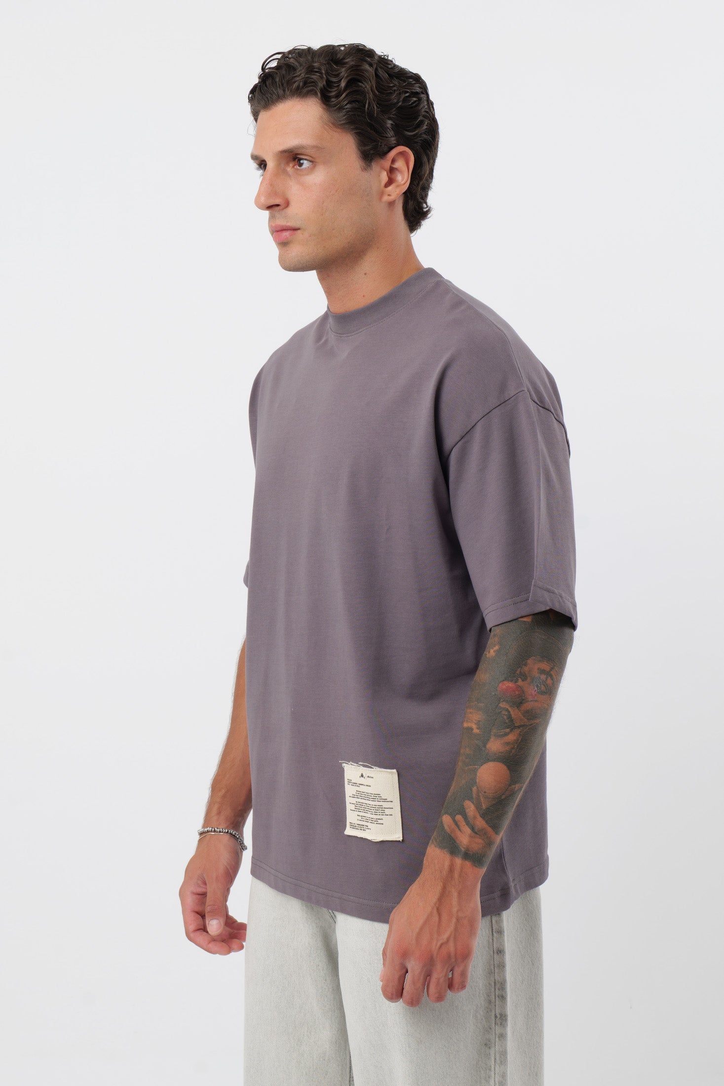 Tee "Archive" Grise