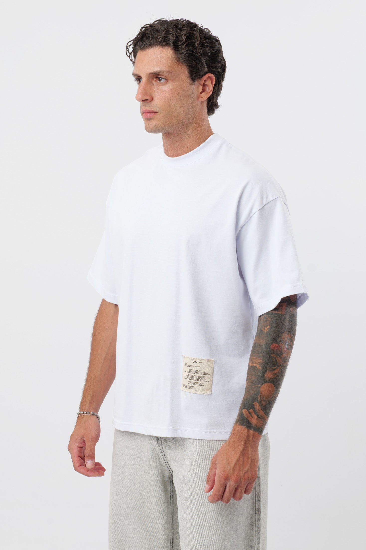 Tee "Archive" Blanche