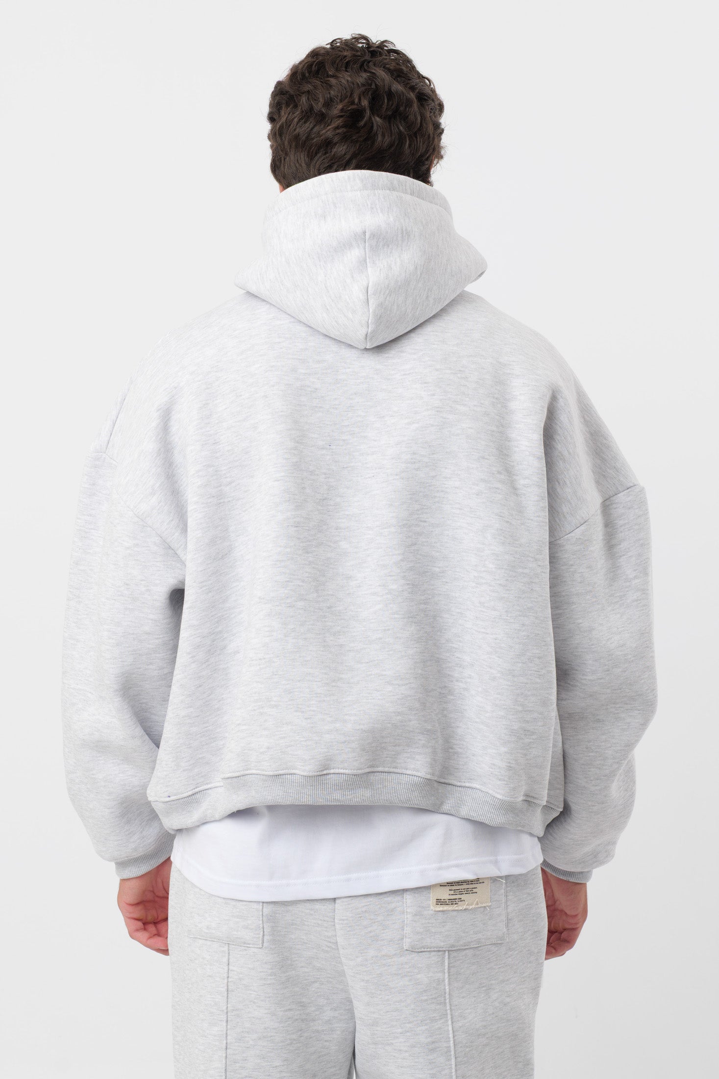 Sweat à capuche « Archive » Gris