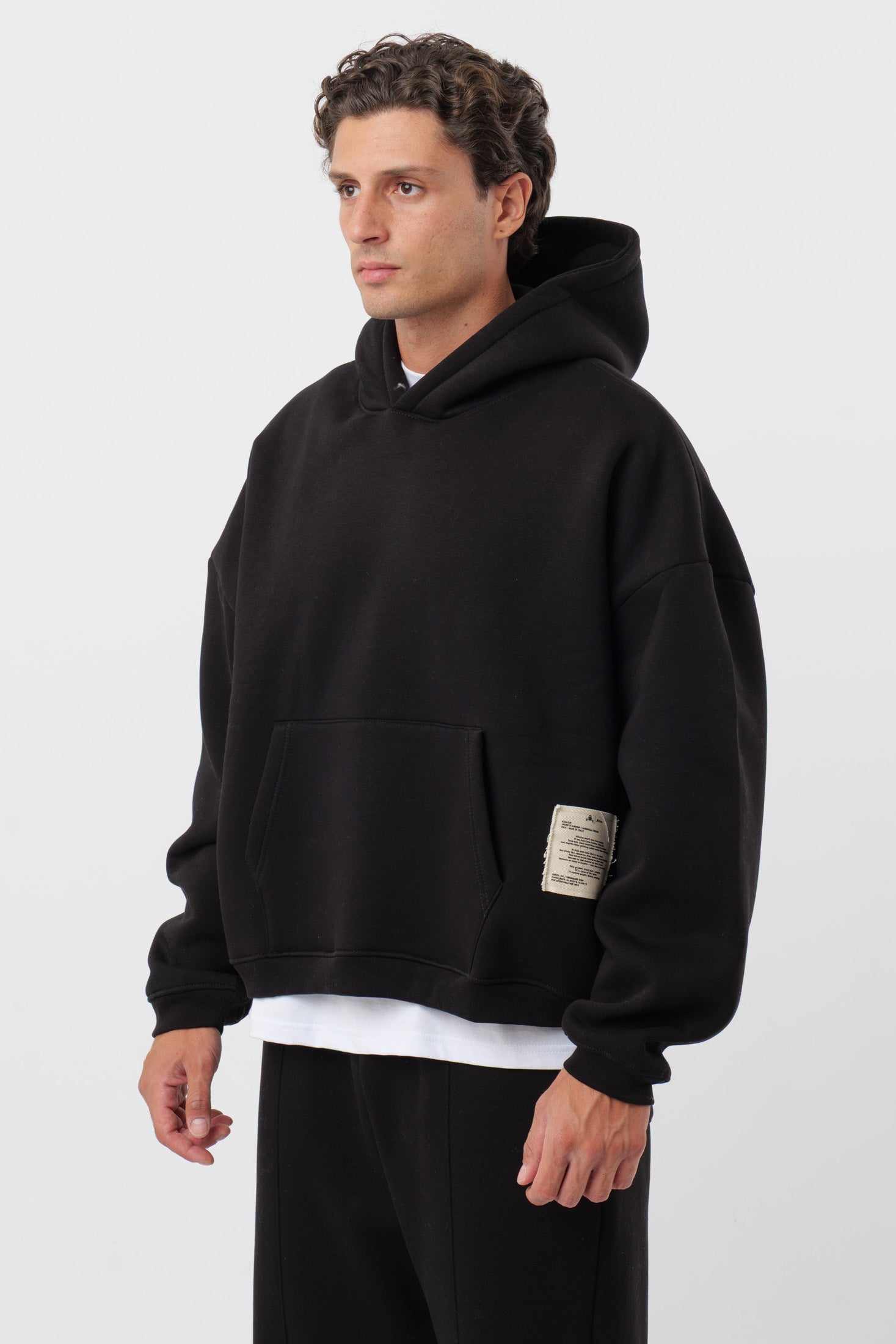 Sweat à capuche « Archive » Noir