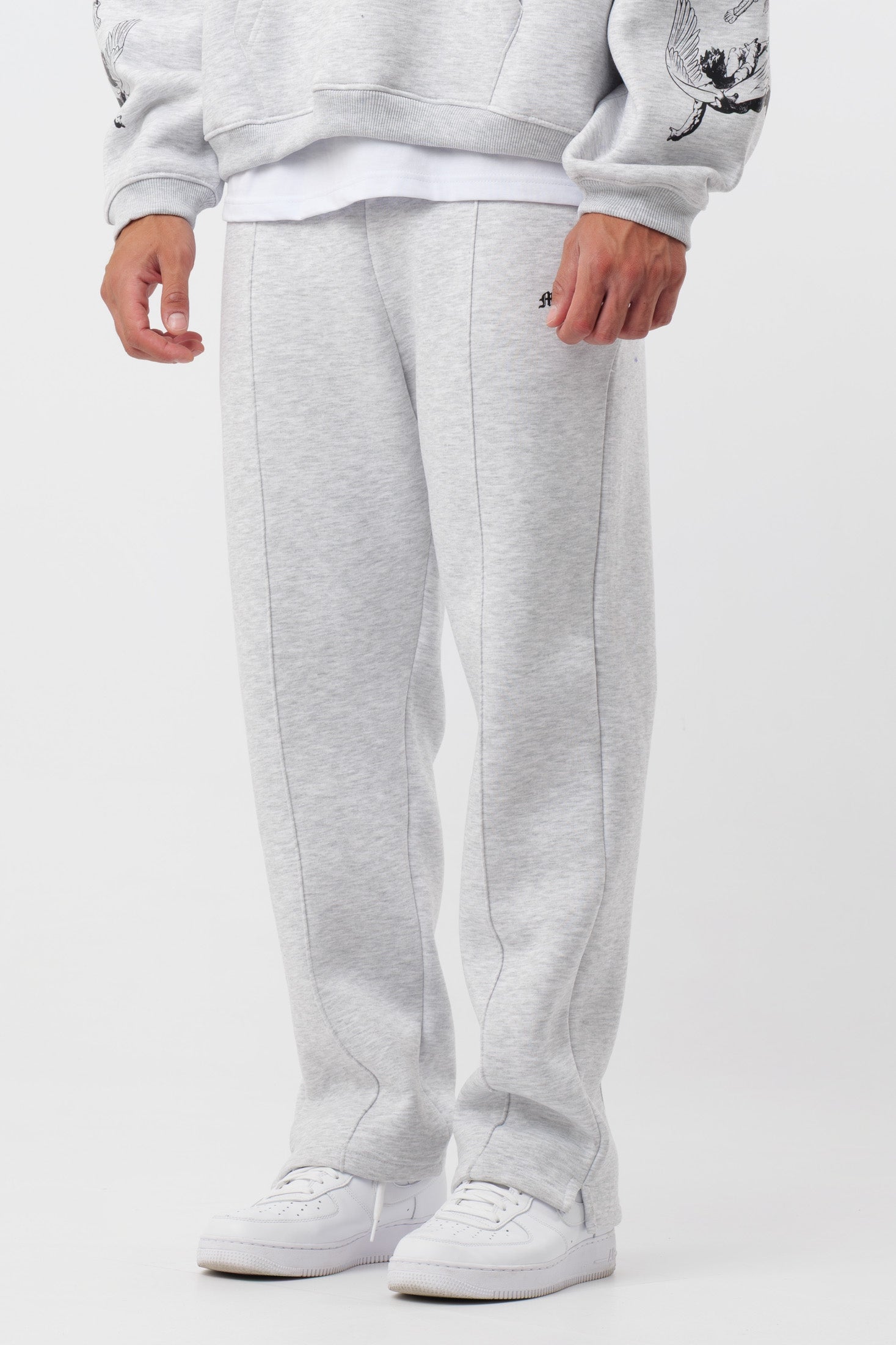 Pantalon de survêtement Logo Gris
