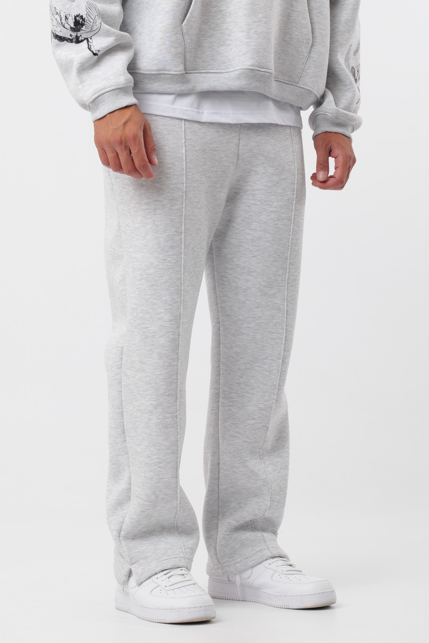 Pantalon de survêtement Logo Gris