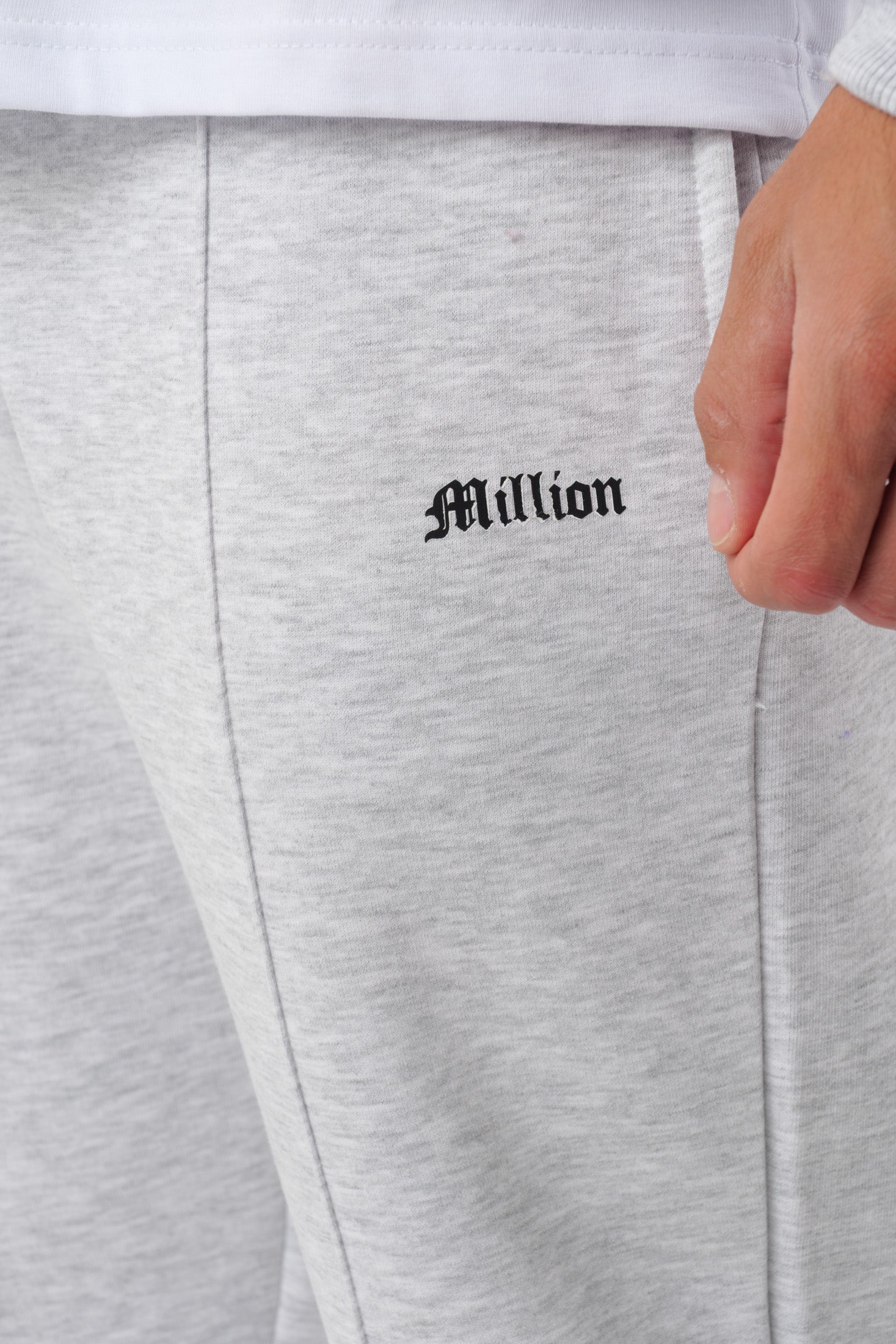 Pantalon de survêtement Logo Gris