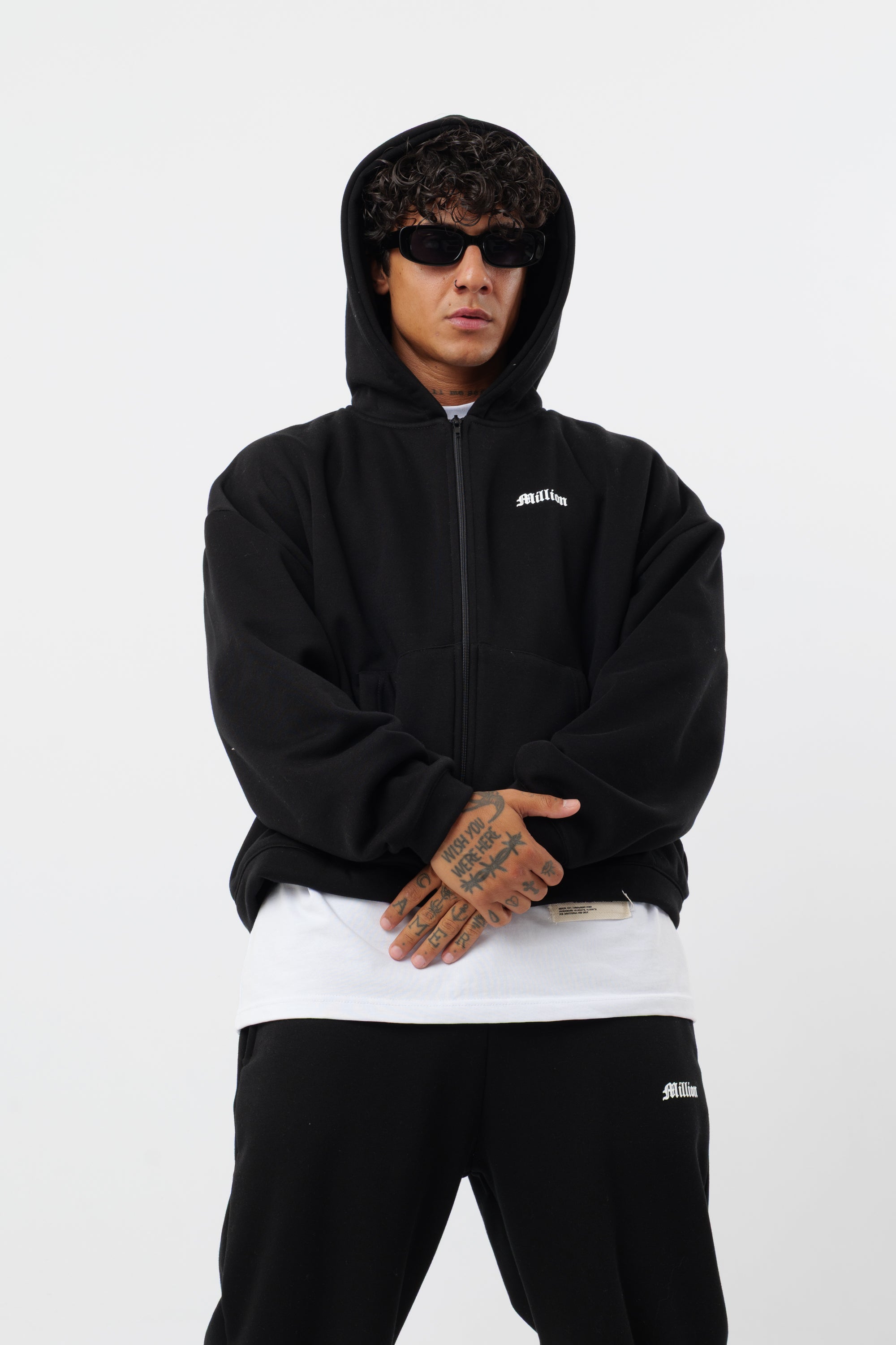 Sweat à capuche « Archive » Noir