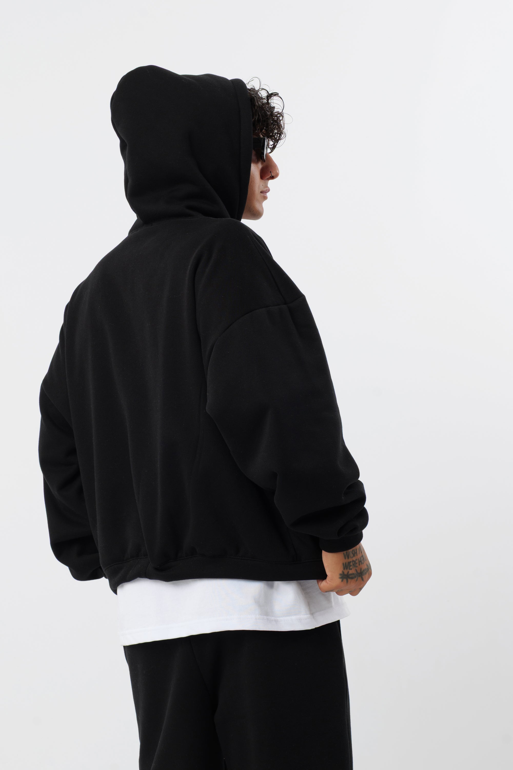 Sweat à capuche « Archive » Noir