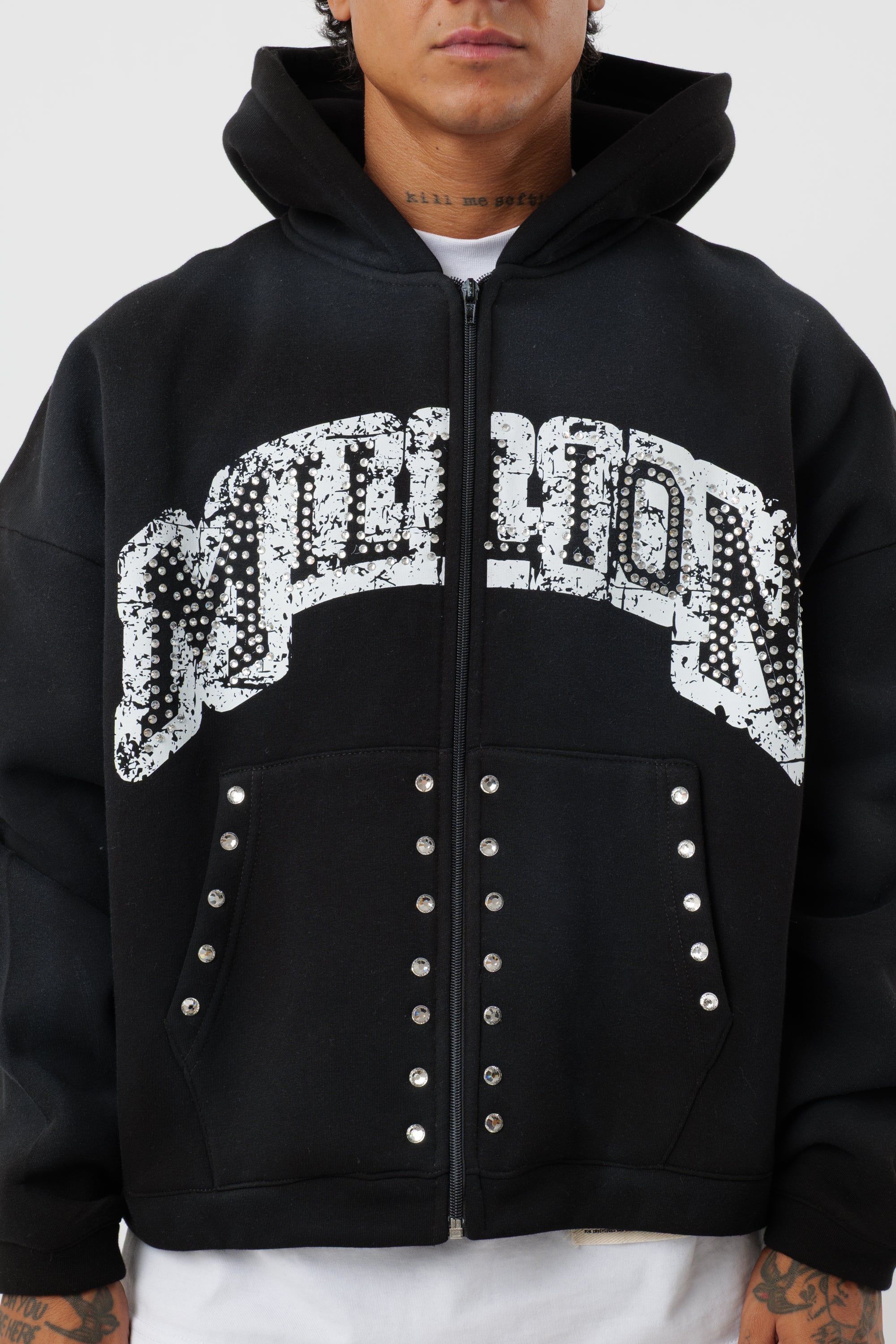 Sweat à capuche « Archive » Noir