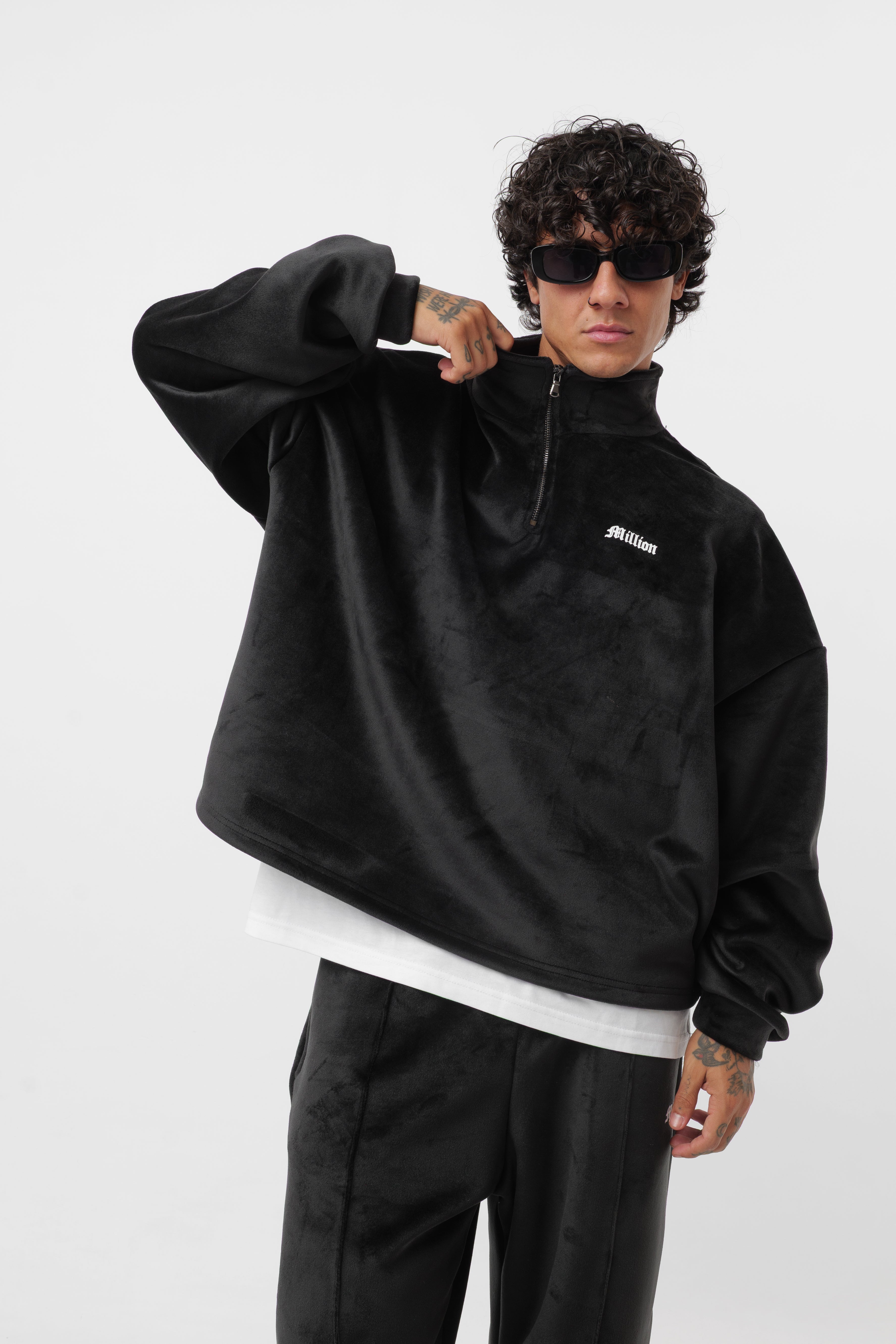 Sweat à capuche « Archive » Noir