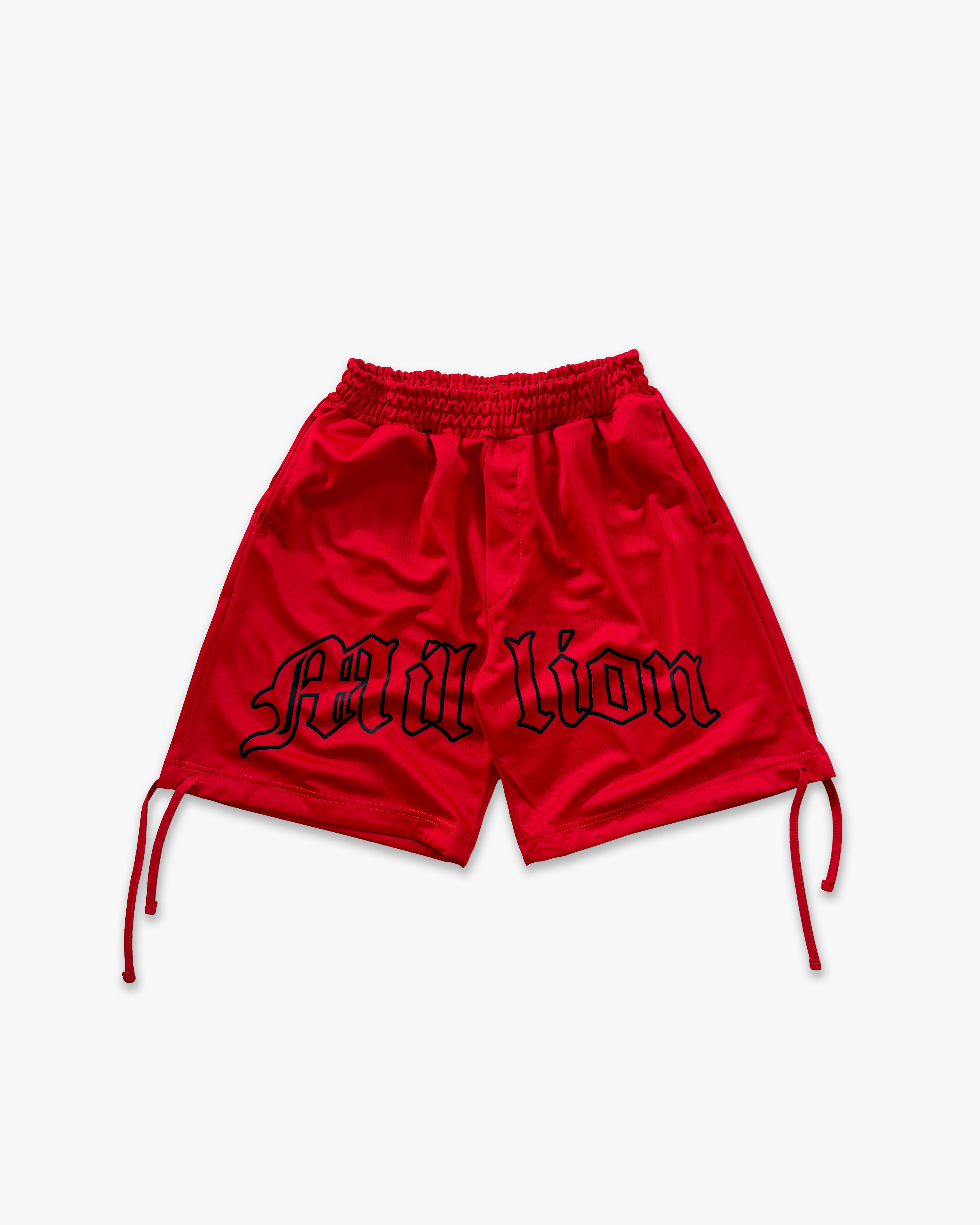 Short gothique rouge