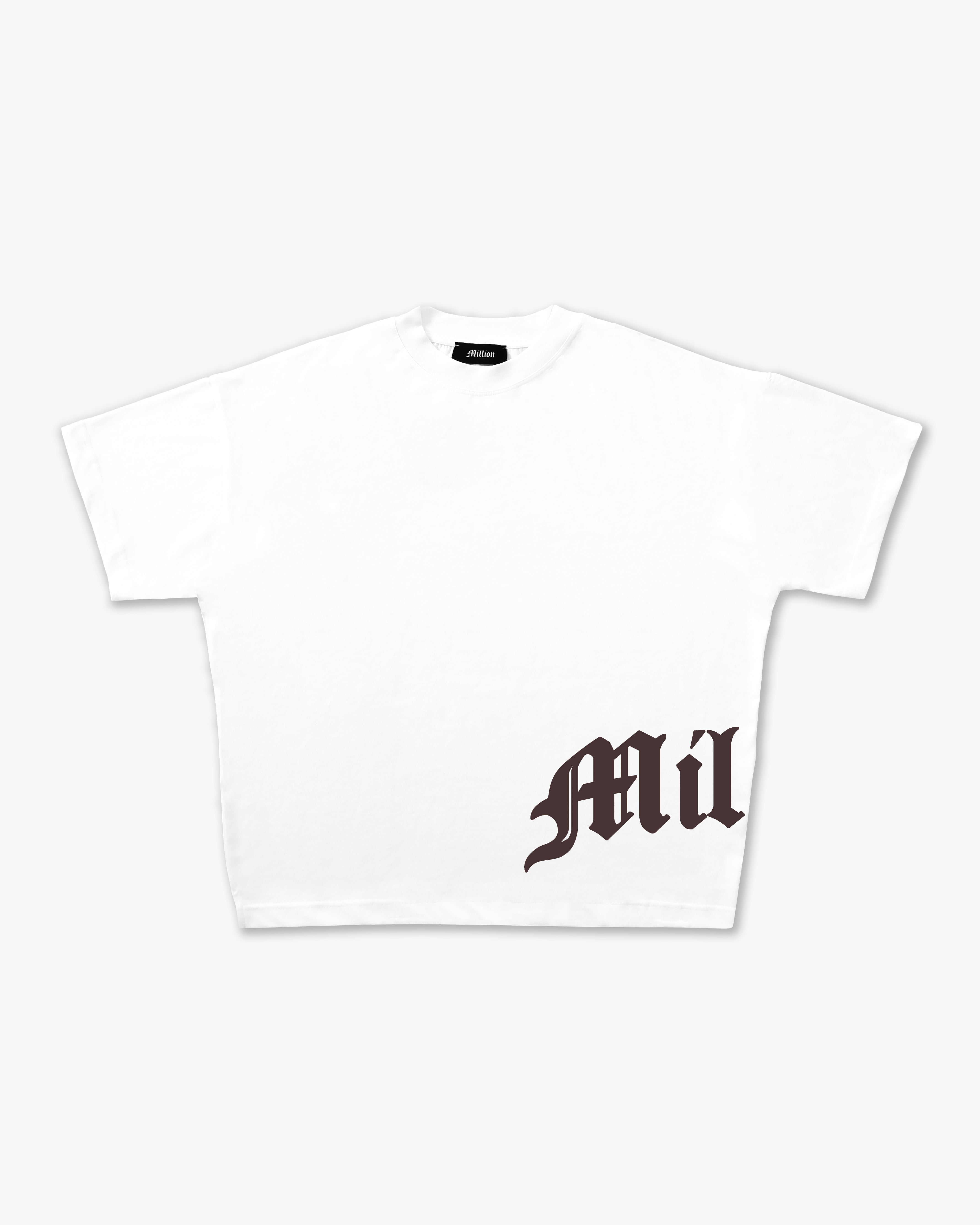 T-shirt Gothic Marron