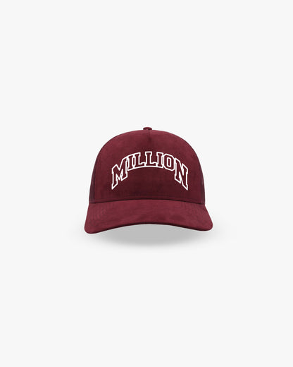 Chapeau Suède Bordeaux