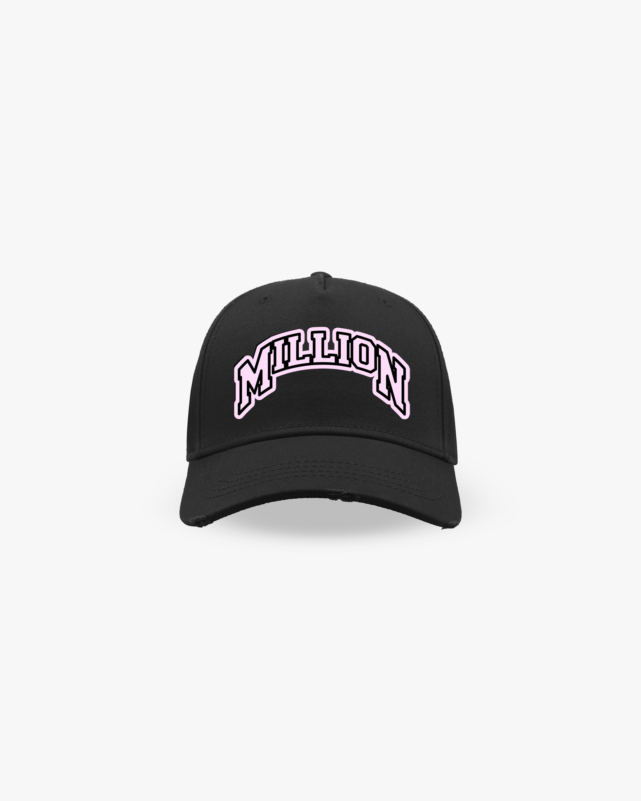 Chapeau Patron Noir Rose