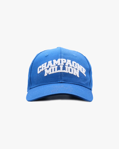 Cappello Champagne Million Blu