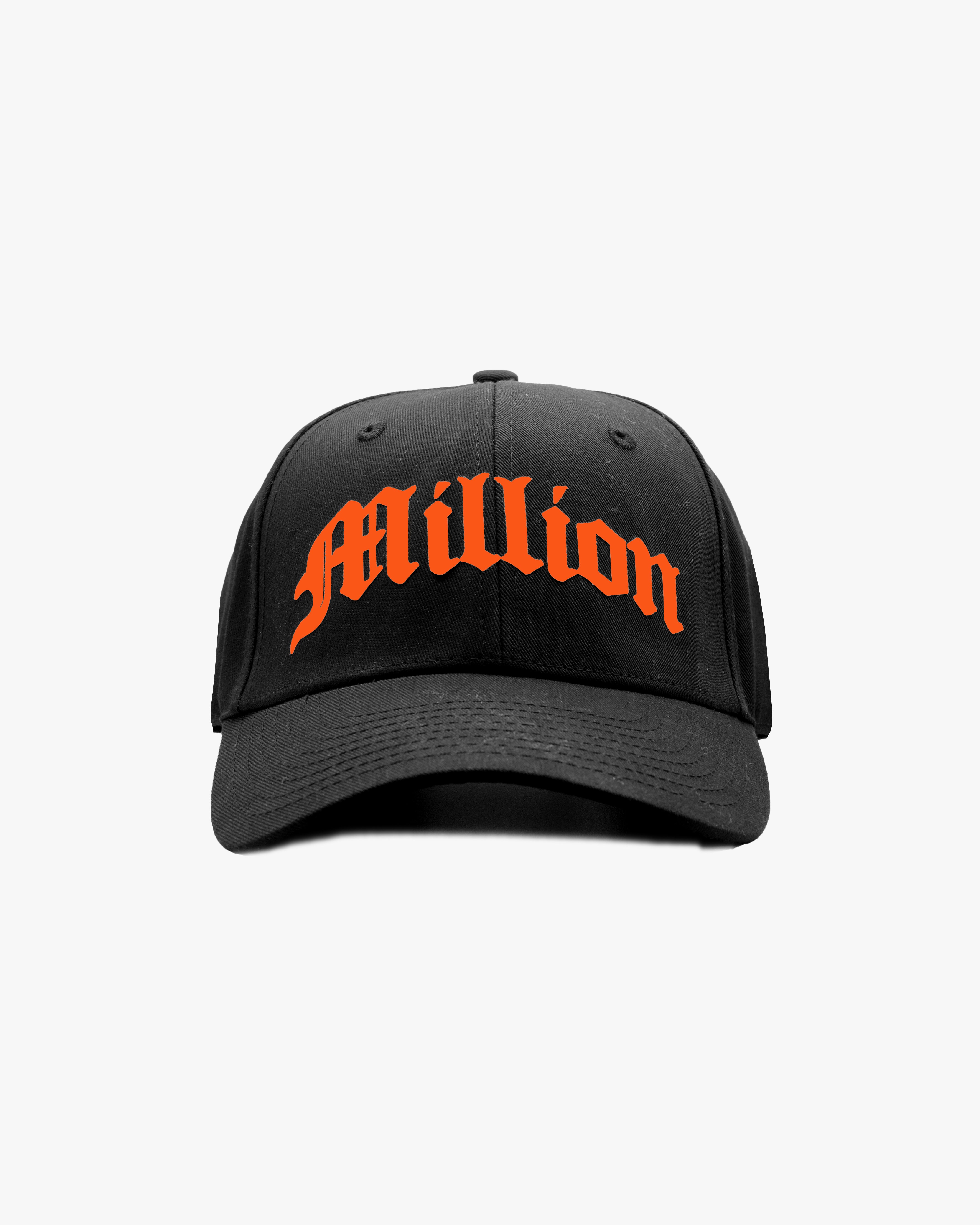 Chapeau gothique orange