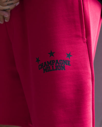 Shorts Champagne Million - Rosso