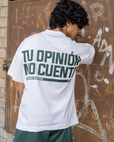 T-Shirt No Cuenta Blanche