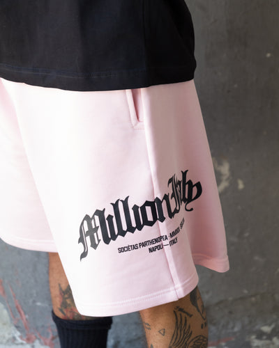 Short rose avec logo Arch