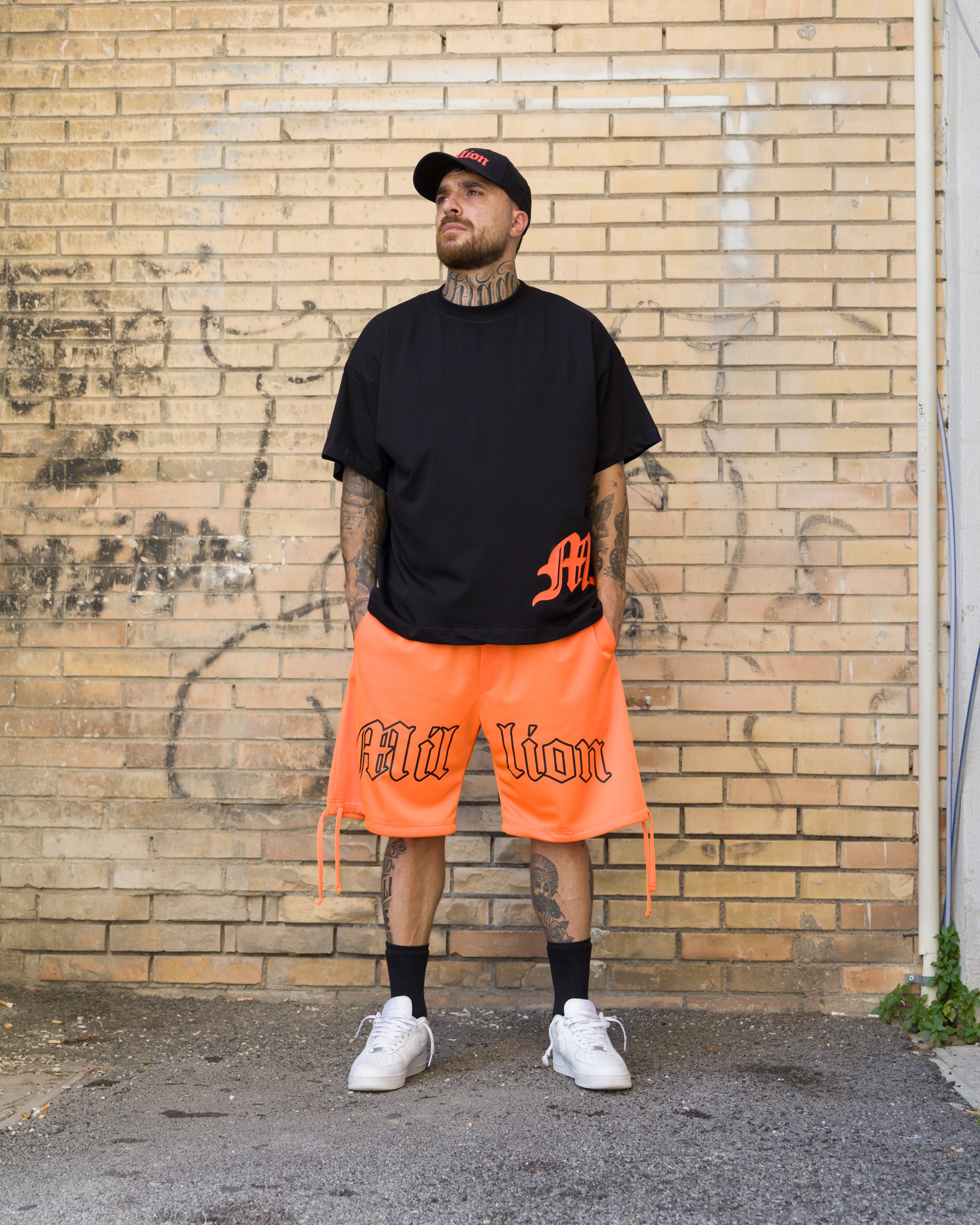 T-shirt Gothique Orange
