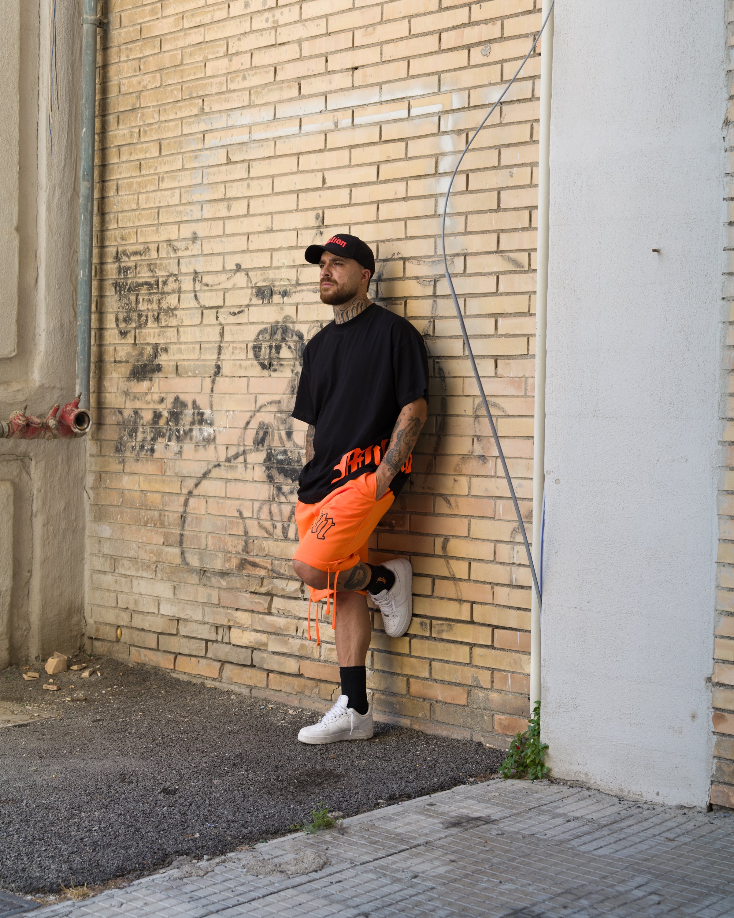 Shorts Gothiques Orange