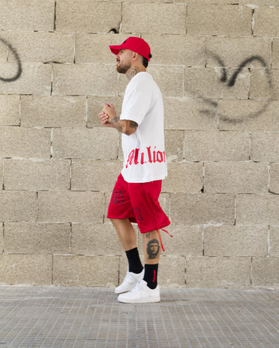 T-shirt gothique rouge