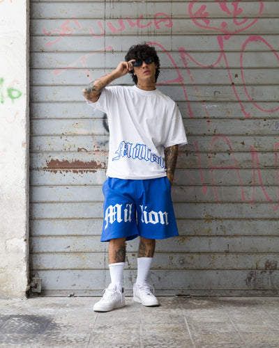 Shorts Logo Bleu Royal