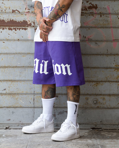 Shorts Logo Full Violet