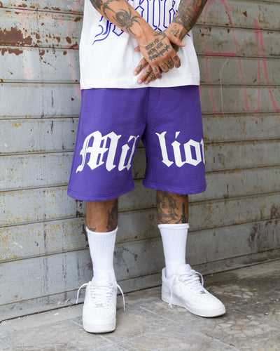 Shorts Logo Full Violet