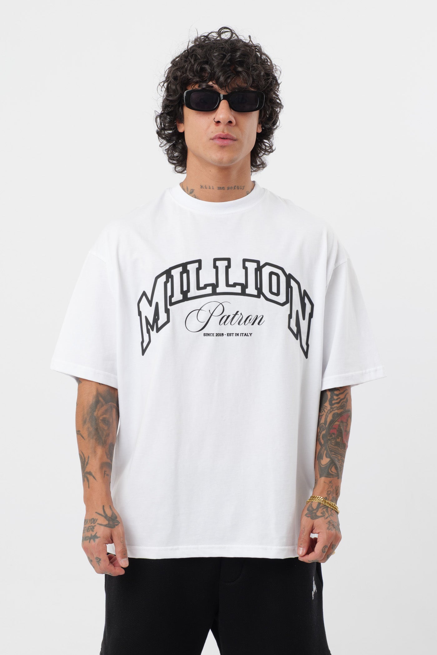 T-shirt Patron Blanche