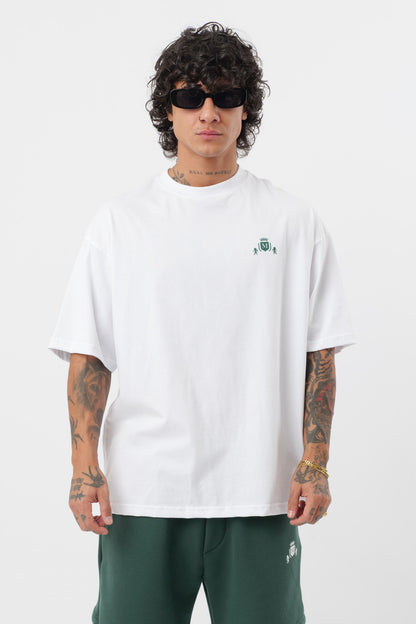 T-shirt BeachClub blanche