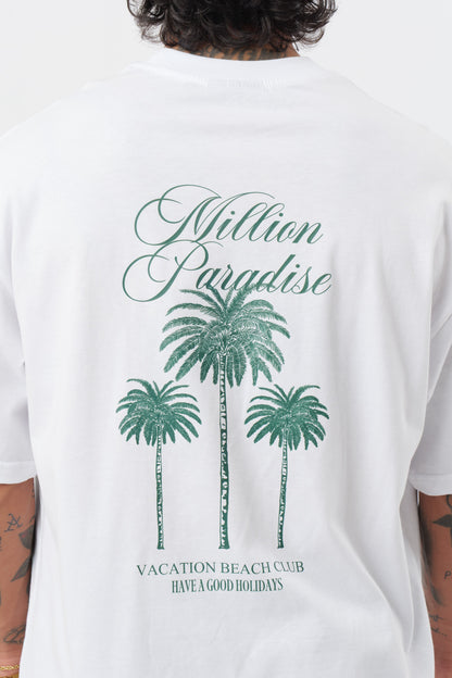 T-shirt BeachClub blanche