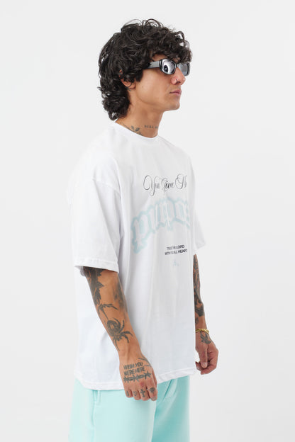 T-shirt Purpose Blanc