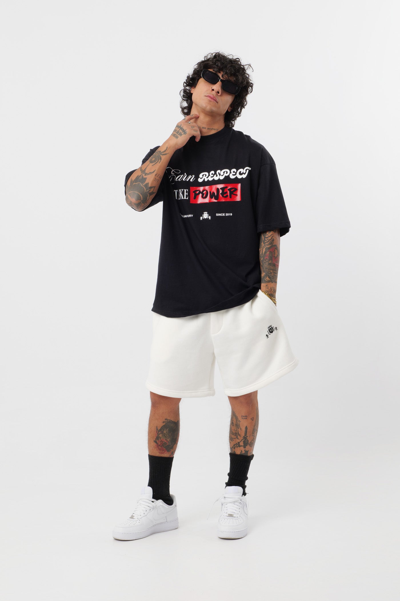 Short Drip Blanc