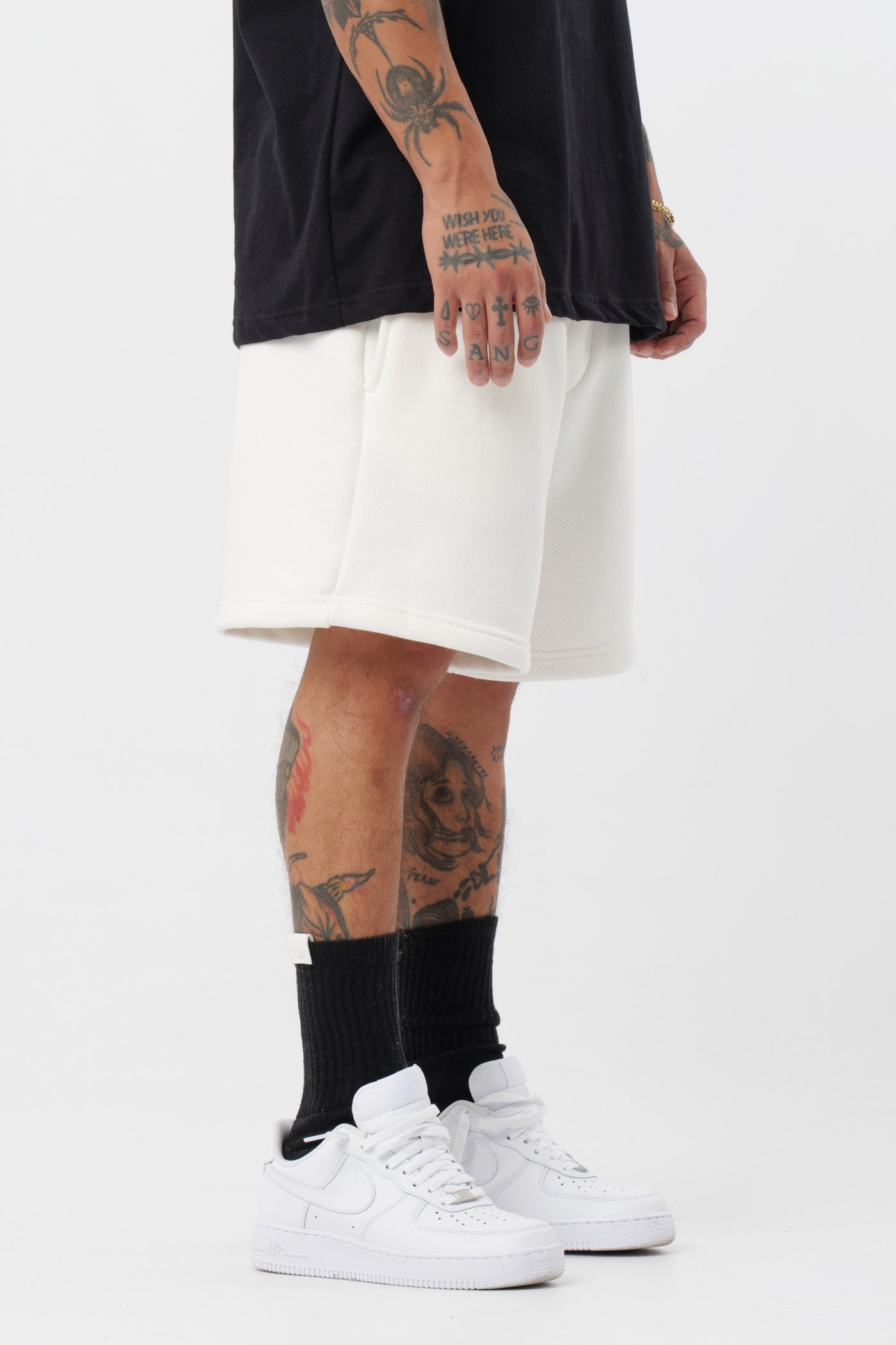 Short Drip Blanc