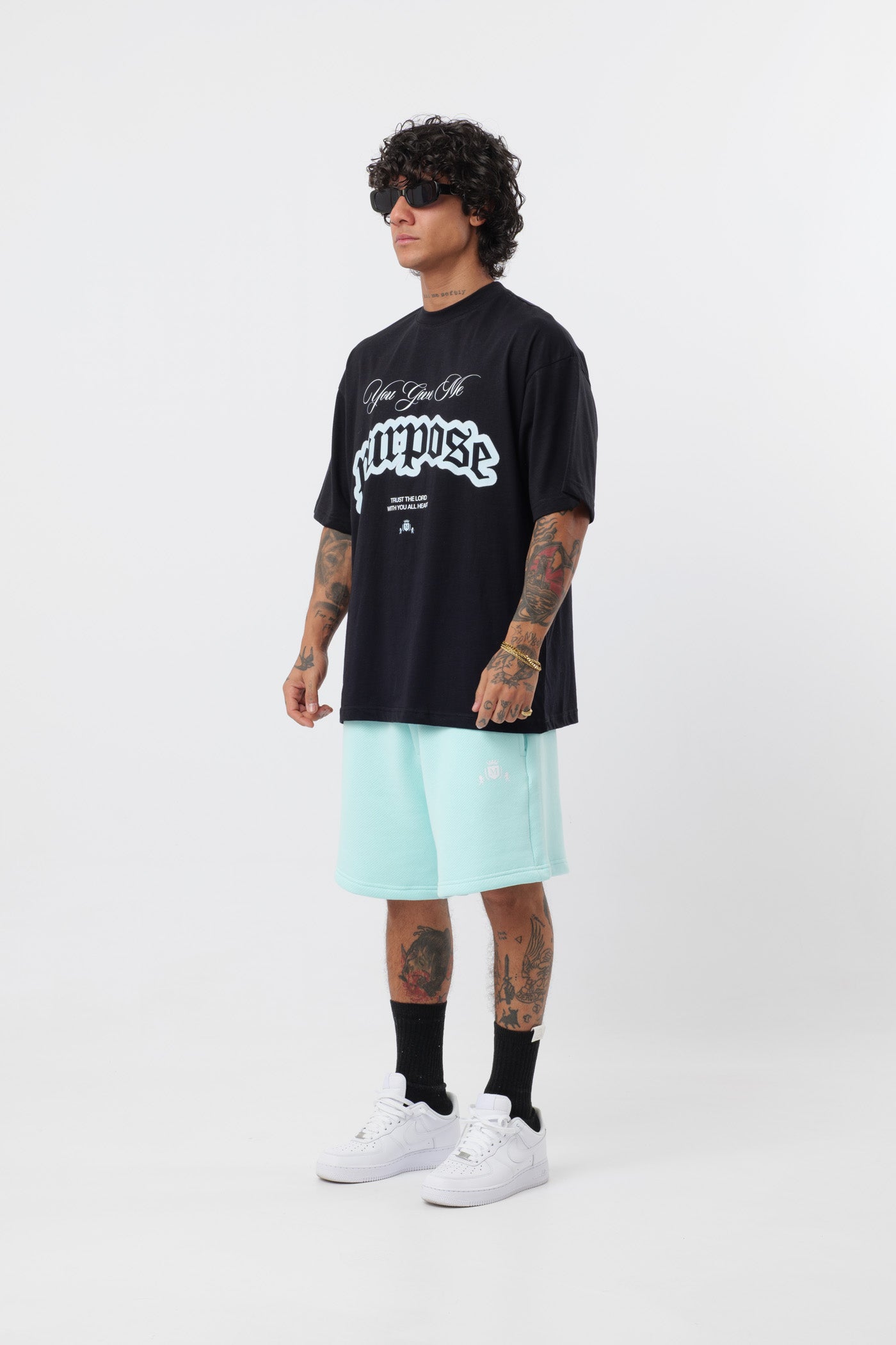 T-shirt Purpose Noire