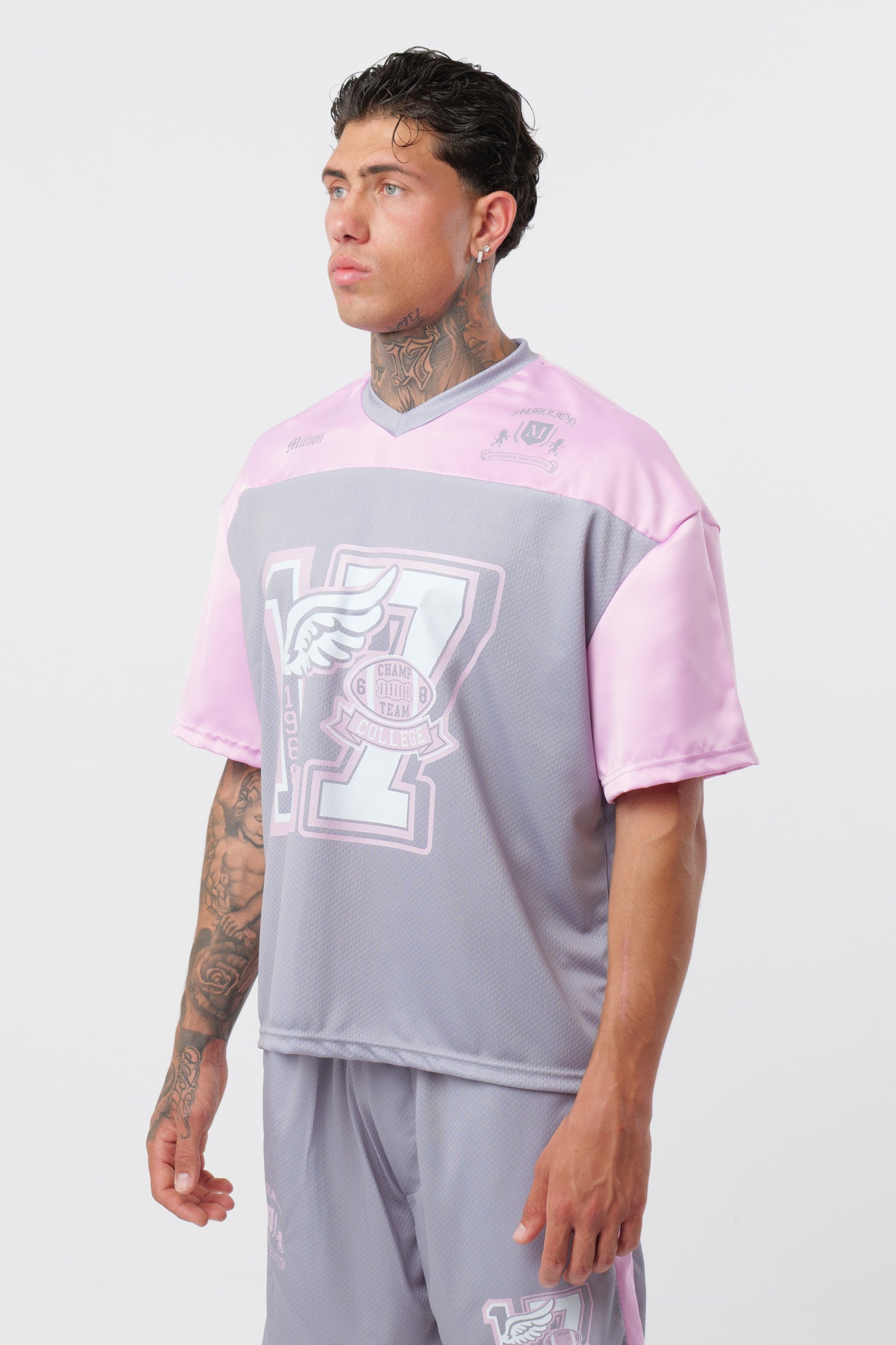 Ensemble de basket gris