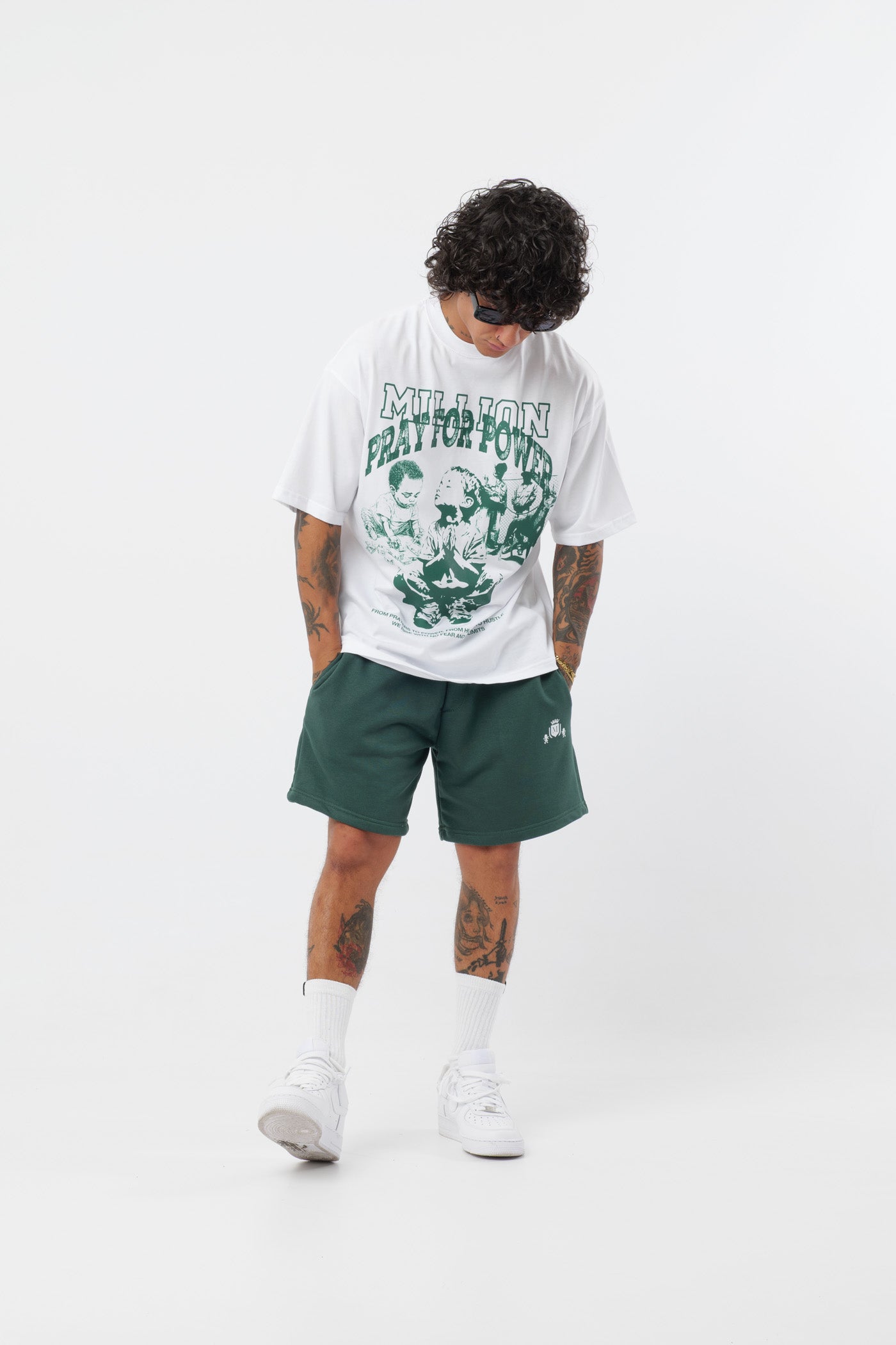T-shirt Priez pour la puissance