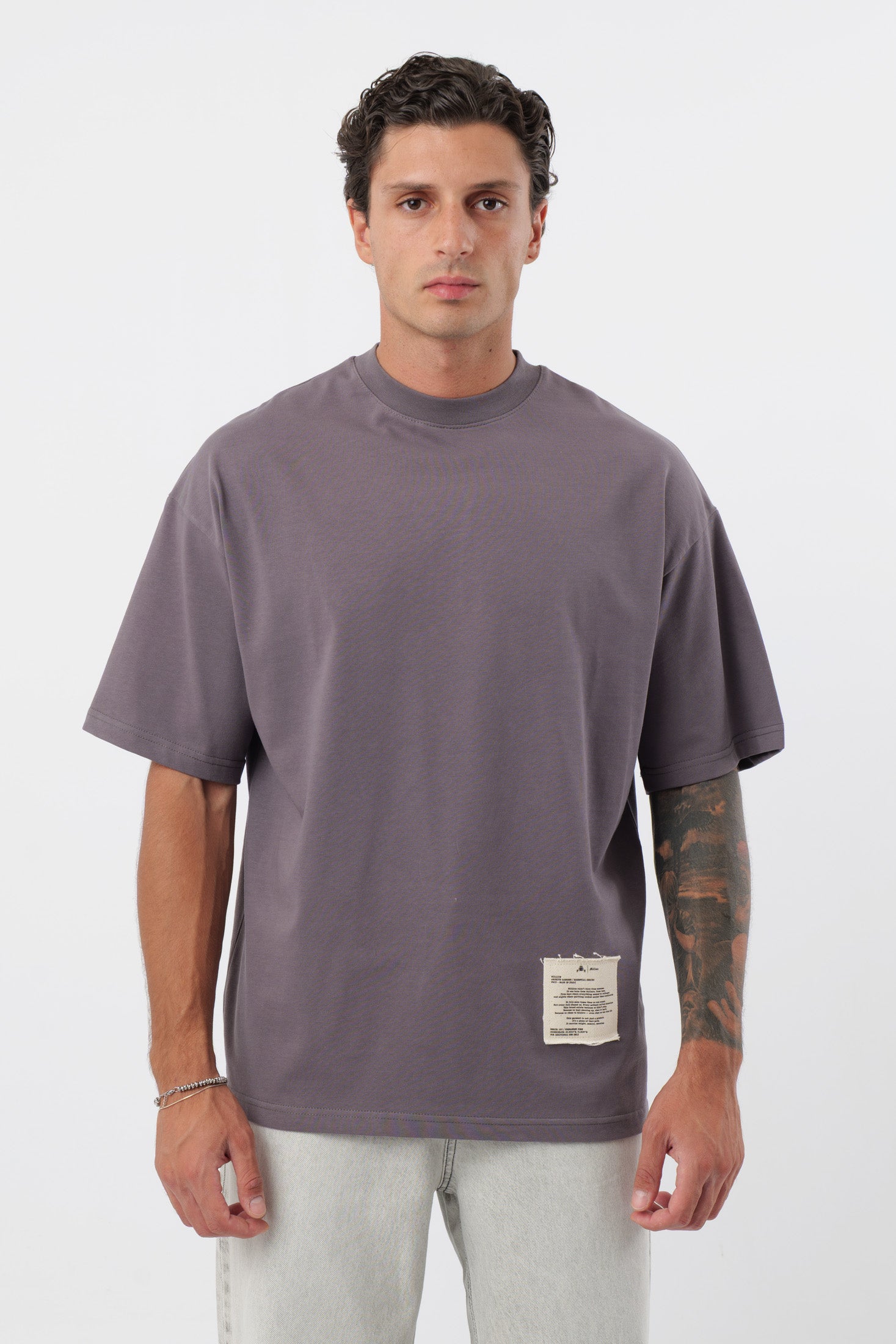 Tee "Archive" Grise
