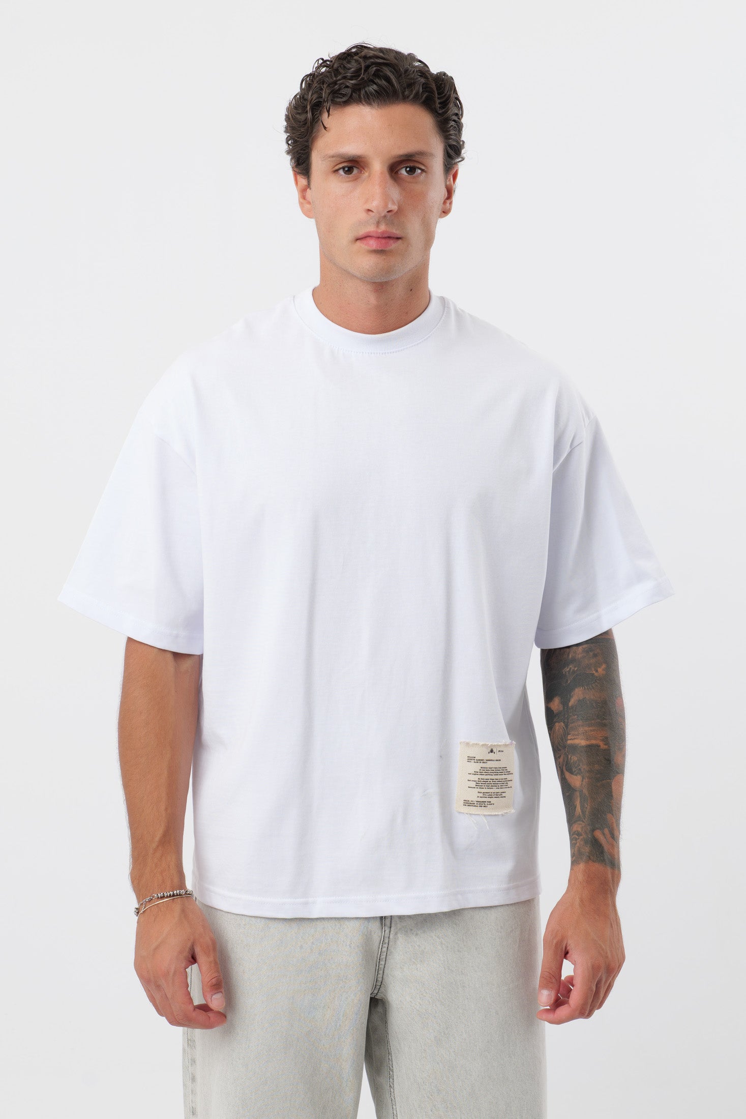 Tee "Archive" Blanche