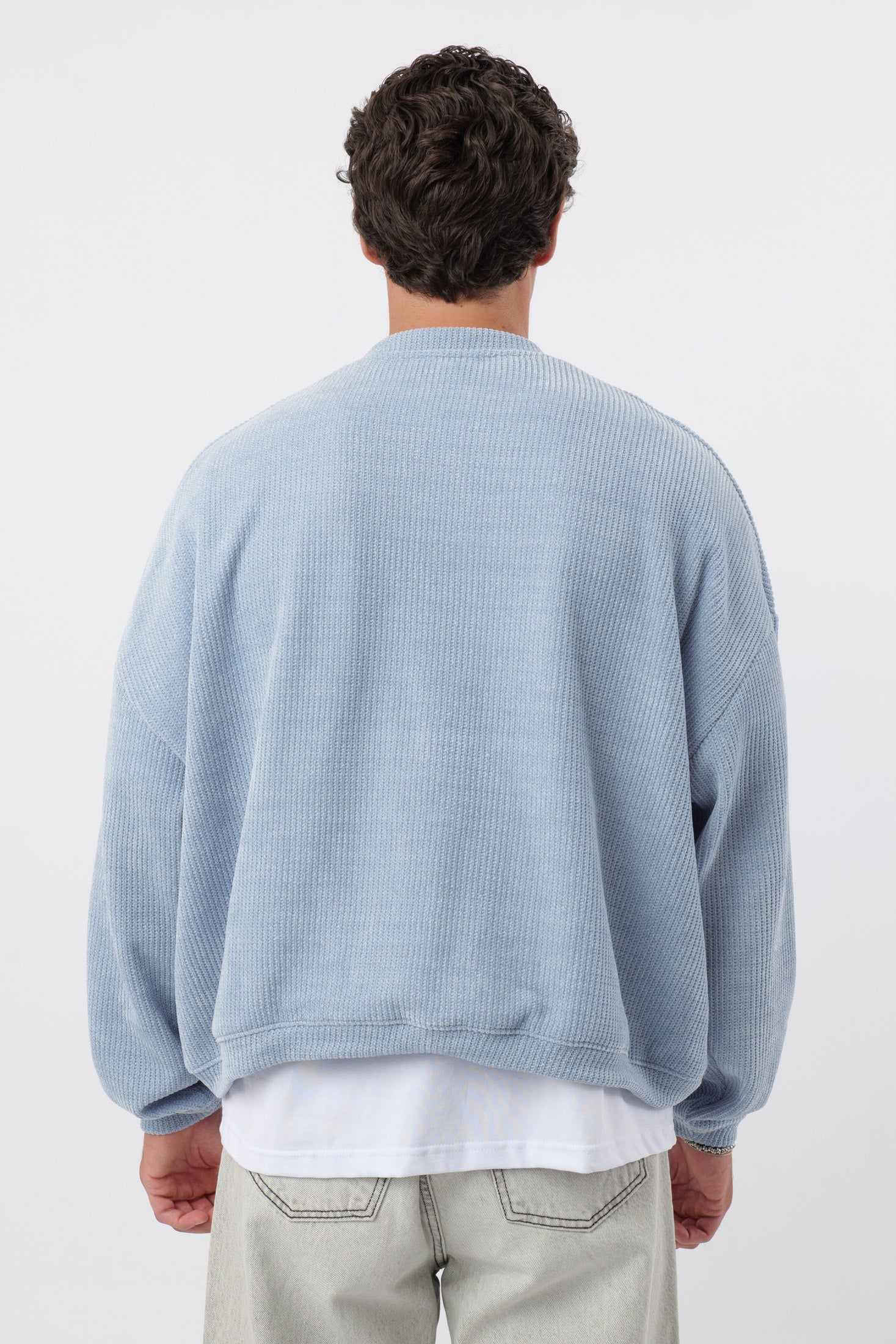 Crewneck 'Archive' Céleste