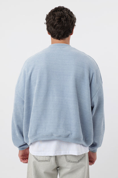 Crewneck 'Archive' Céleste