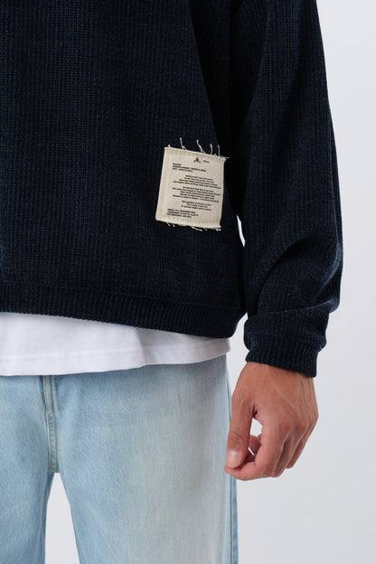 Crewneck 'Archive' Bleu Marine